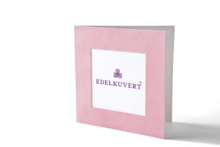 Kartenset Samt »La vie en rose«