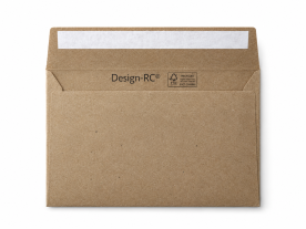 Design-RC® 125 x 176 mm DIN B6 braun Briefumschlag