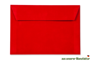 Suedel Luxe samtartig 162 x 229 mm DIN C5 Briefumschlag