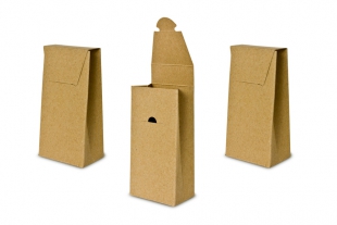Design-RC® Verpackung braun mit Steckverschluss