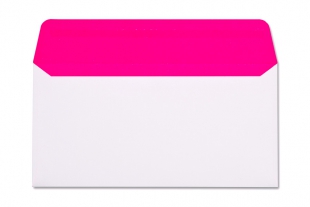 Neon-Innendruck 110 x 220 mm DIN lang Briefumschlag