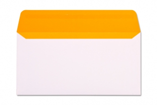 Neon-Innendruck 110 x 220 mm DIN lang Briefumschlag