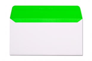 Neon-Innendruck 110 x 220 mm DIN lang Briefumschlag
