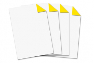 Neon einseitig bedruckt DIN A4 Briefbogen