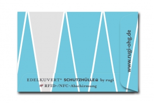 »Edelkuvert®« RFID-Schutzhülle "mit Schriftfeld Meine sichere ..."
