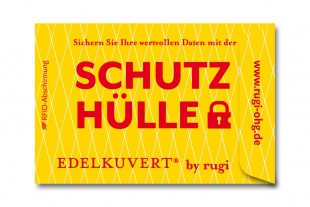 »Edelkuvert®« RFID-Schutzhülle "Uffbasse"
