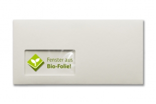 BioCycle Baumwolle 114 x 229 mm DIN C6/5 Briefumschlag