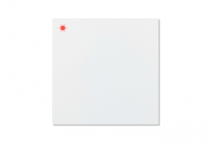 Briefumschlag 155 x 155 mm bedruckt - Weihnachtsmotiv mit Seidenfutter