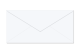 Offset 110 x 220 mm DIN lang Briefumschlag mit Seidenfutter