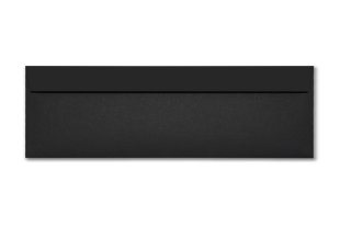 Sirio Black 115 x 325 mm Briefumschlag