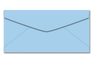 Briefumschlag DIN lang »taubenblau«
