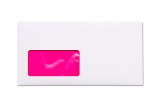 Neon-Innendruck 110 x 220 mm DIN lang Briefumschlag