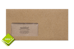 Design-RC® 114 x 229 mm DIN C6/5 braun Briefumschlag