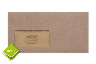 Design-RC® 114 x 229 mm DIN C6/5 grau Briefumschlag