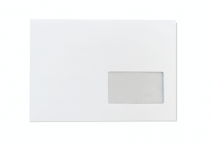 Briefumschlag C5 162 x 229 mm Offset mit Fenster rechts
