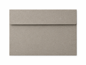 Design-RC® 125 x 176 mm DIN B6 grau Briefumschlag